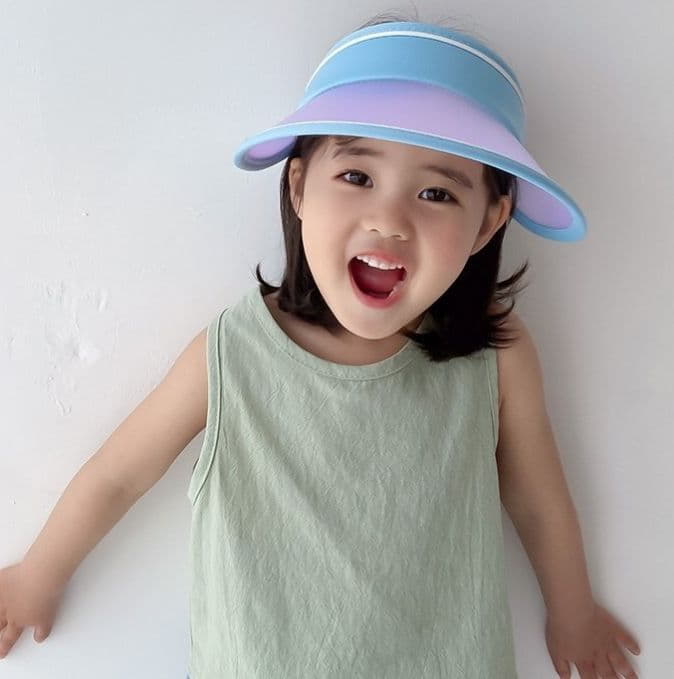 Miso - Korean Children Fashion - #childofig - Sun Block Sun Cap - 4