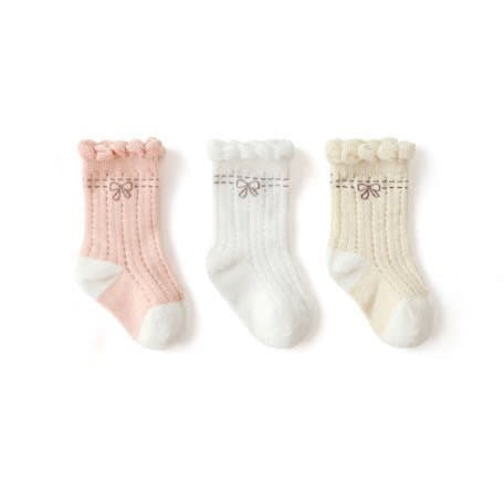 Miso - Korean Children Fashion - #childrensboutique - Ribbon Socks