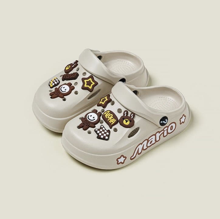Miso - Korean Children Fashion - #designkidswear - Choco Crocs Sandals - 2