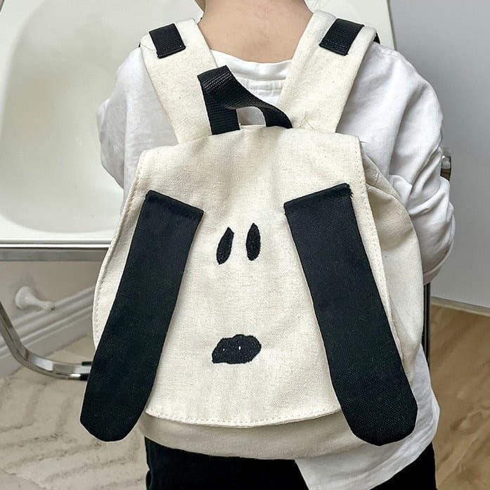 Miso - Korean Children Fashion - #designkidswear - White Dog Bag - 4