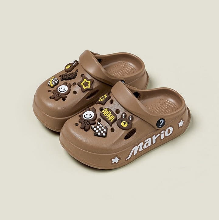 Miso - Korean Children Fashion - #discoveringself - Choco Crocs Sandals - 3