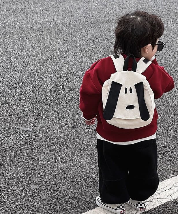 Miso - Korean Children Fashion - #fashionkids - White Dog Bag - 5