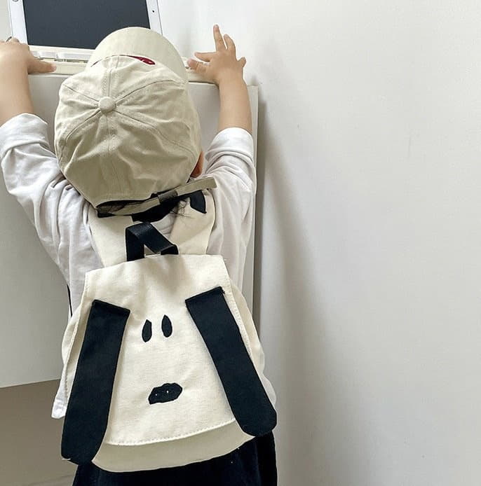 Miso - Korean Children Fashion - #kidsshorts - White Dog Bag - 6