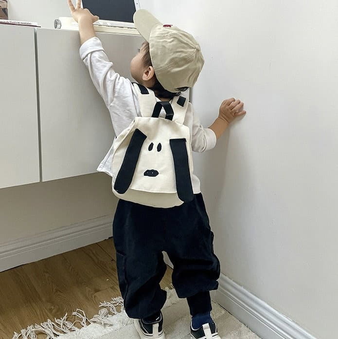Miso - Korean Children Fashion - #kidsstore - White Dog Bag - 7