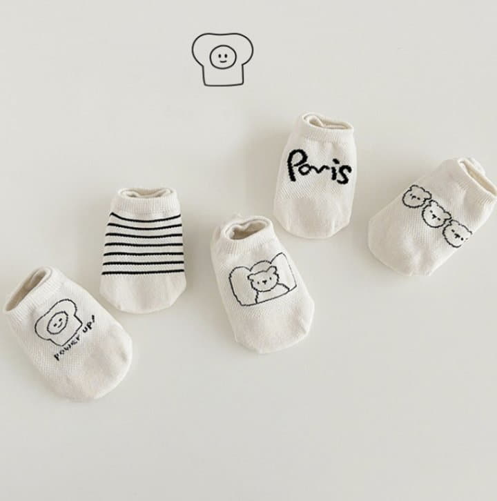 Miso - Korean Children Fashion - #kidsstore - Tupu Socks Set