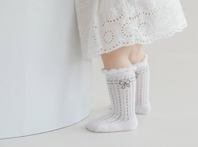 Miso - Korean Children Fashion - #kidsstore - Ribbon Socks - 6