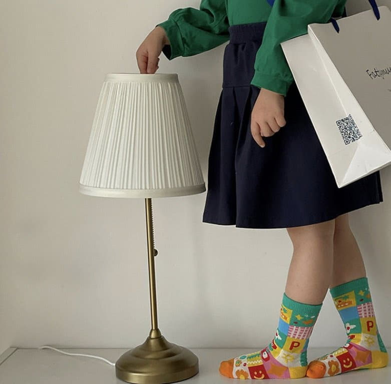 Miso - Korean Children Fashion - #littlefashionista - Happy Socks Set - 12