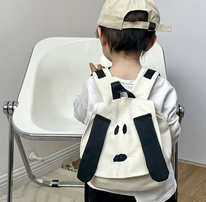 Miso - Korean Children Fashion - #minifashionista - White Dog Bag - 12