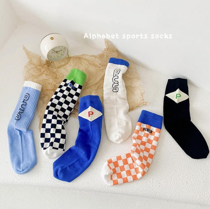 Miso - Korean Children Fashion - #minifashionista - Replay Socks Set - 10