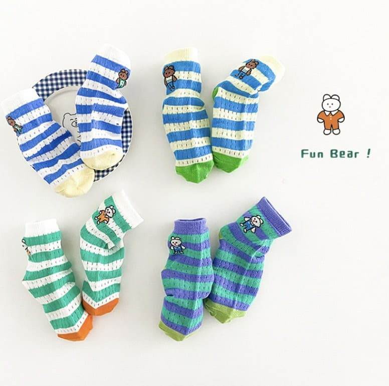 Miso - Korean Children Fashion - #prettylittlegirls - Galaxy Socks Set - 5