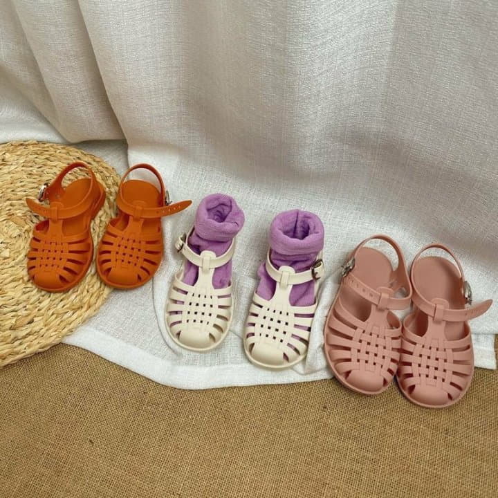 Miso - Korean Children Fashion - #stylishchildhood - Retro Jelly Sandals - 3
