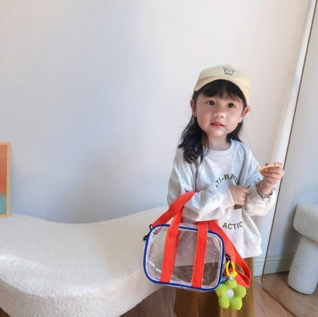 Miso - Korean Children Fashion - #prettylittlegirls - White Cross Bag - 4
