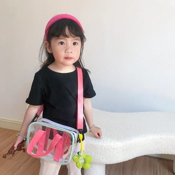 Miso - Korean Children Fashion - #toddlerclothing - White Cross Bag - 5