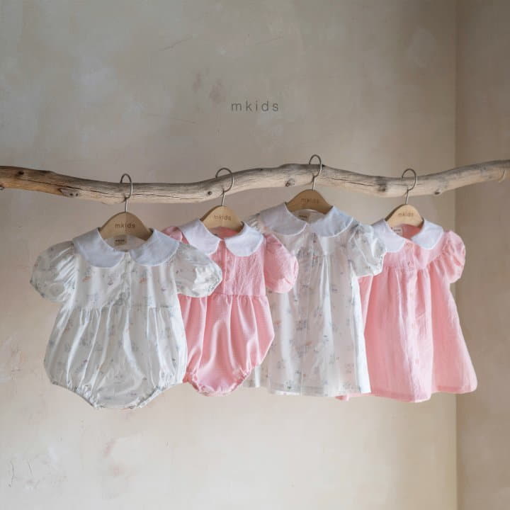 Mkids - Korean Baby Fashion - #babyfashion - Summer Rabbit Bodysuit - 2