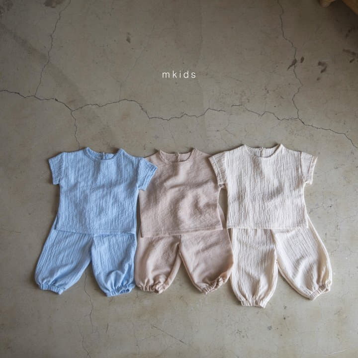 Mkids - Korean Baby Fashion - #babyfever - Summer Top Bottom Set - 10