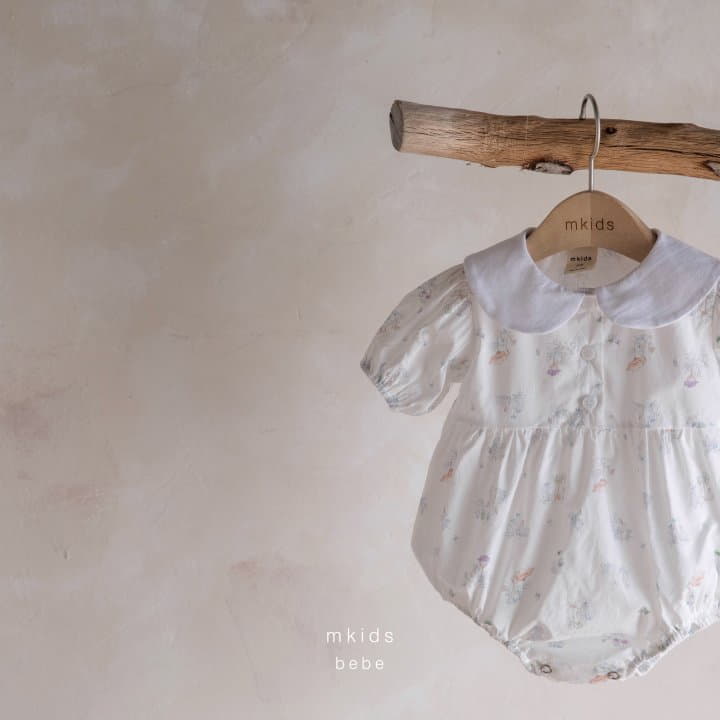 Mkids - Korean Baby Fashion - #babylifestyle - Summer Rabbit Bodysuit - 5