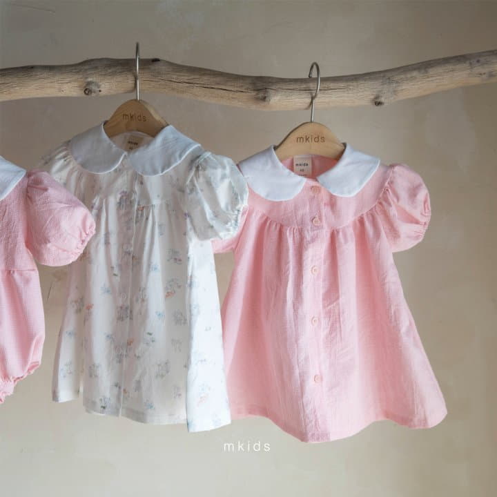 Mkids - Korean Baby Fashion - #babyoninstagram - Summer Rabbit One-piece - 5