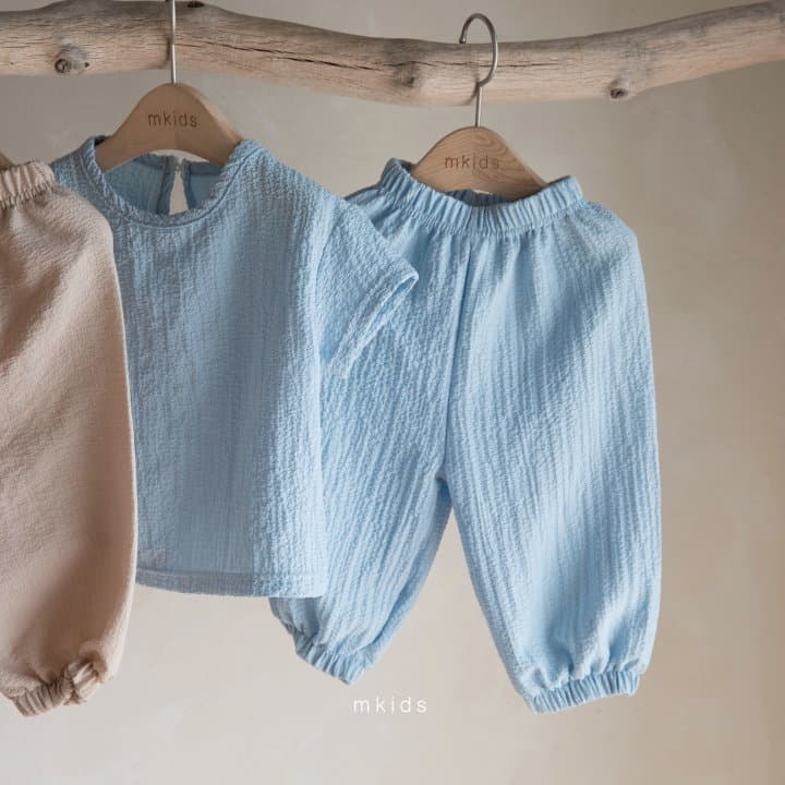 Mkids - Korean Baby Fashion - #babywear - Summer Top Bottom Set - 2