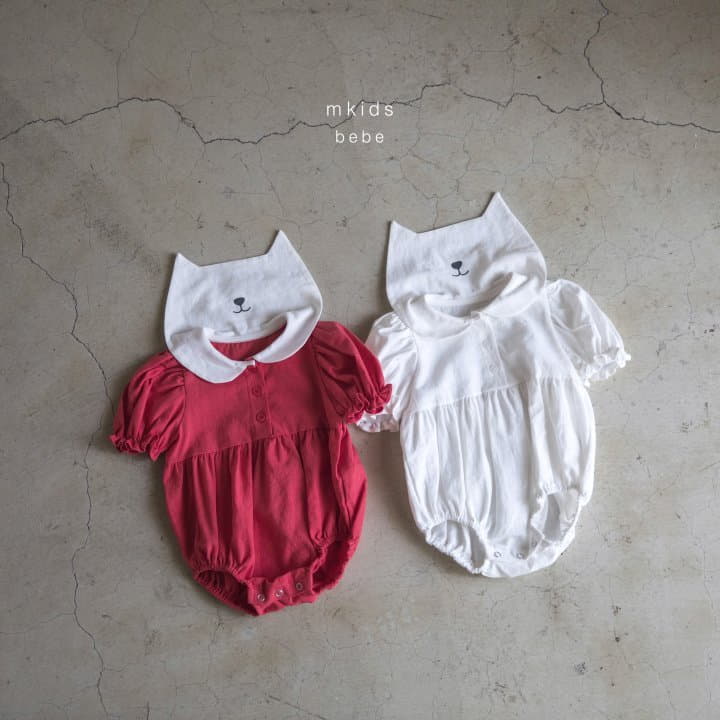 Mkids - Korean Baby Fashion - #onlinebabyshop - Cats Bodysuit - 6