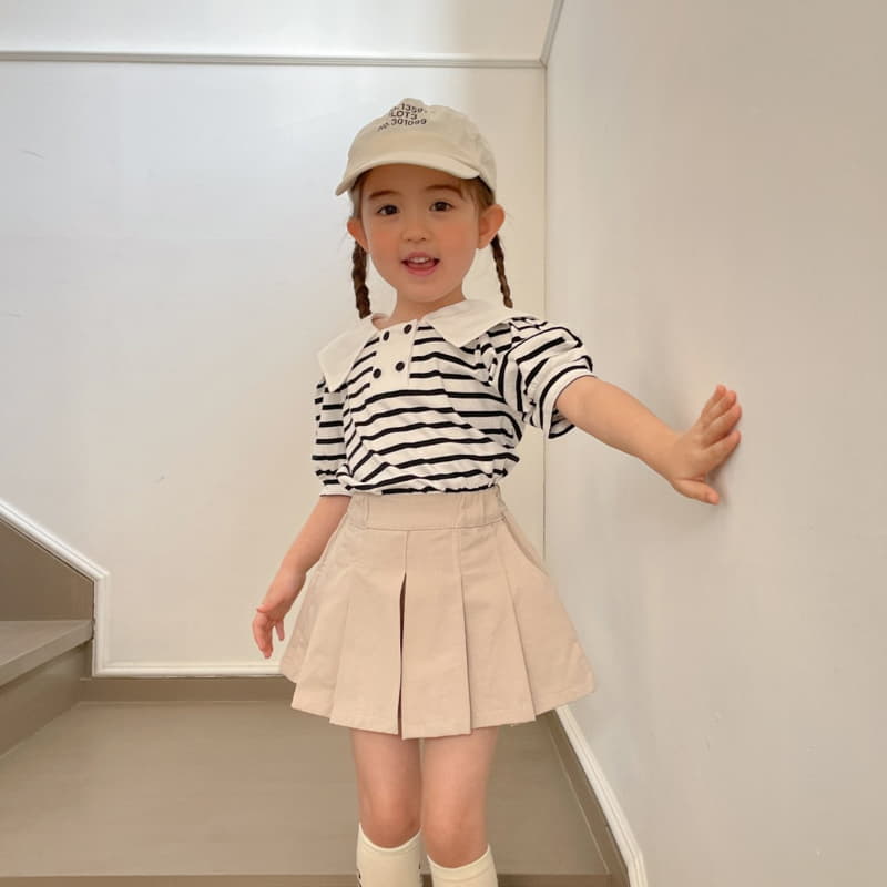 Momo Ann - Korean Children Fashion - #designkidswear - Pleats Skirt Pants - 9