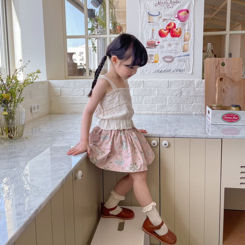 Momo Ann - Korean Children Fashion - #discoveringself - Lace Sleeveless - 3