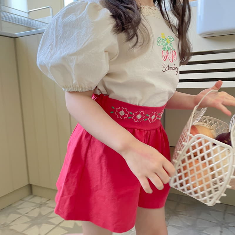 Momo Ann - Korean Children Fashion - #discoveringself - Berry Blouse - 10