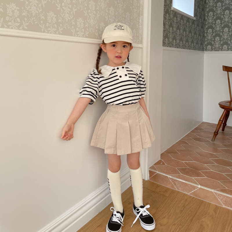 Momo Ann - Korean Children Fashion - #fashionkids - Pleats Skirt Pants - 11