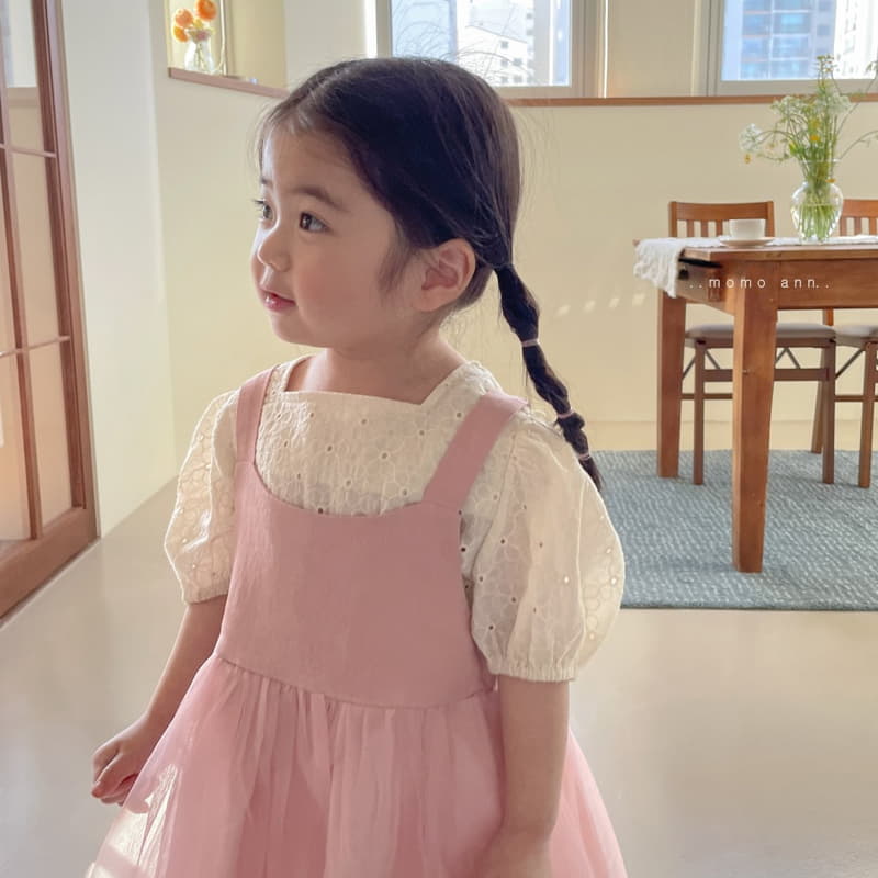 Momo Ann - Korean Children Fashion - #fashionkids - Mesh String One-piece - 3