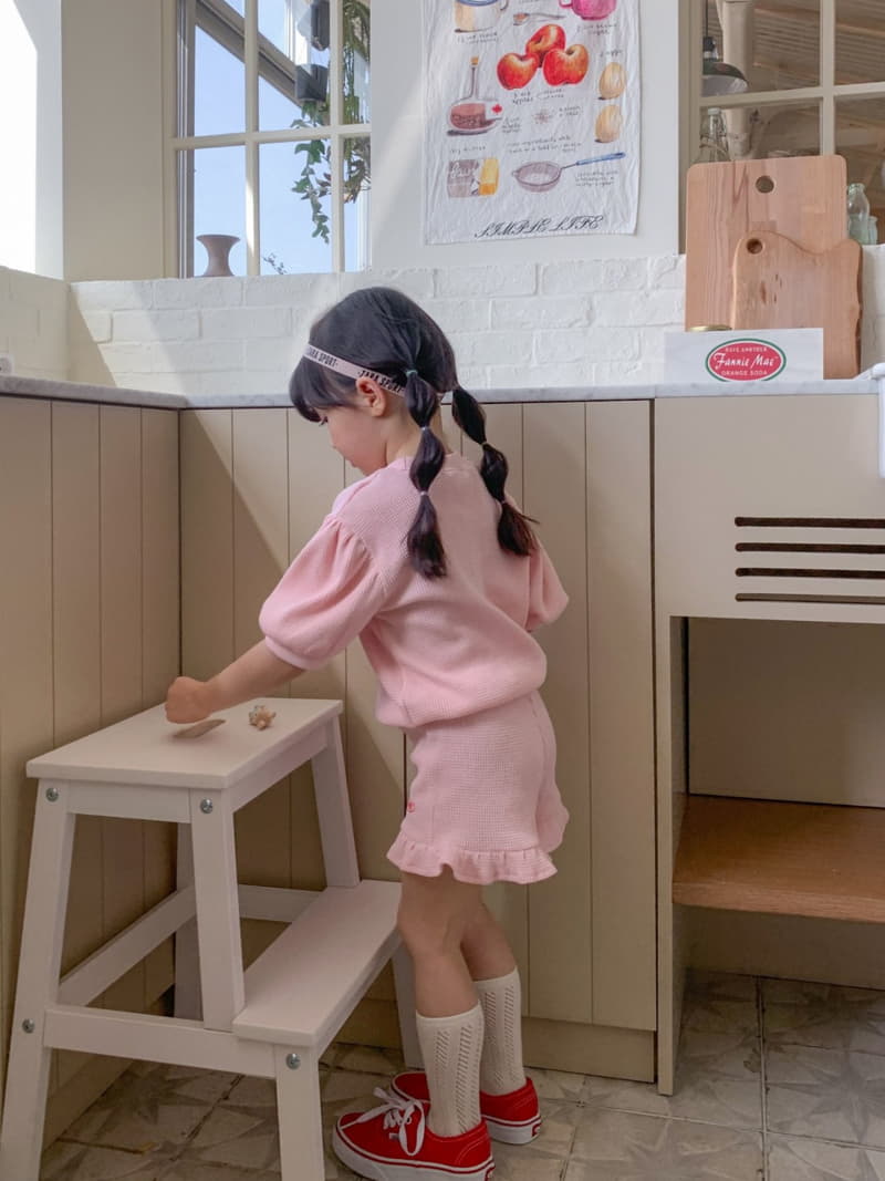 Momo Ann - Korean Children Fashion - #kidsstore - Rabbit Top Bottom Set - 6
