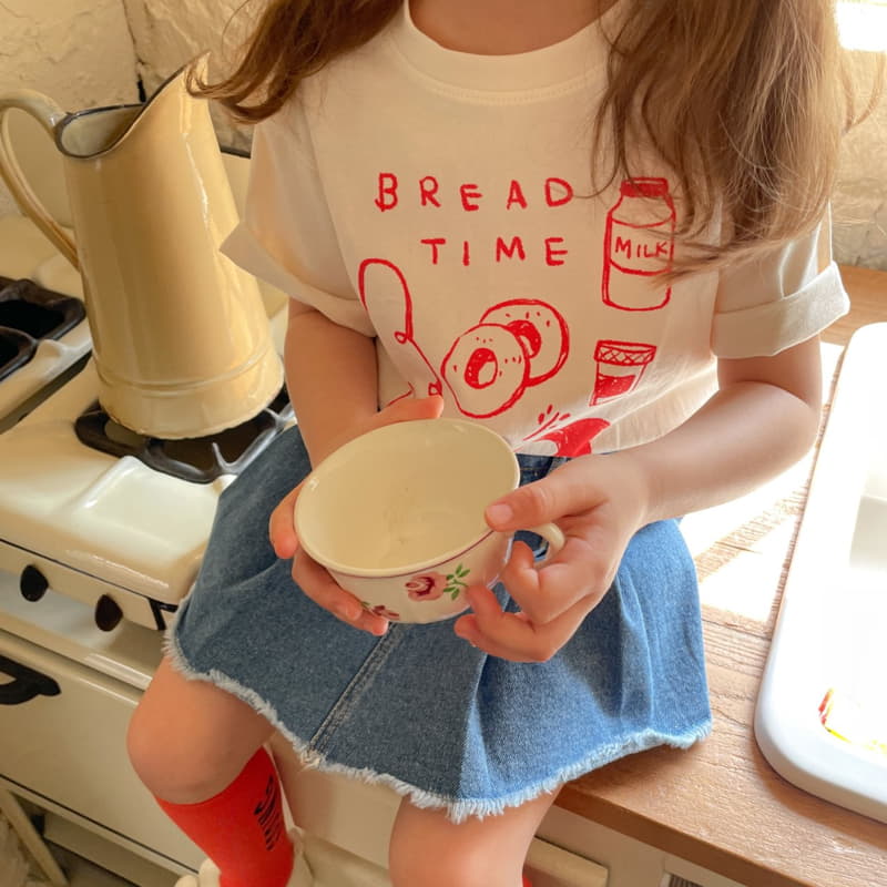 Momo Ann - Korean Children Fashion - #kidzfashiontrend - Bread Tee
