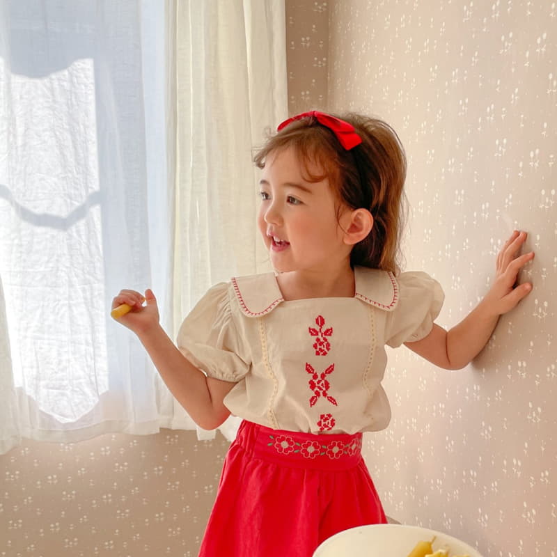 Momo Ann - Korean Children Fashion - #kidzfashiontrend - Rosie Blouse - 2