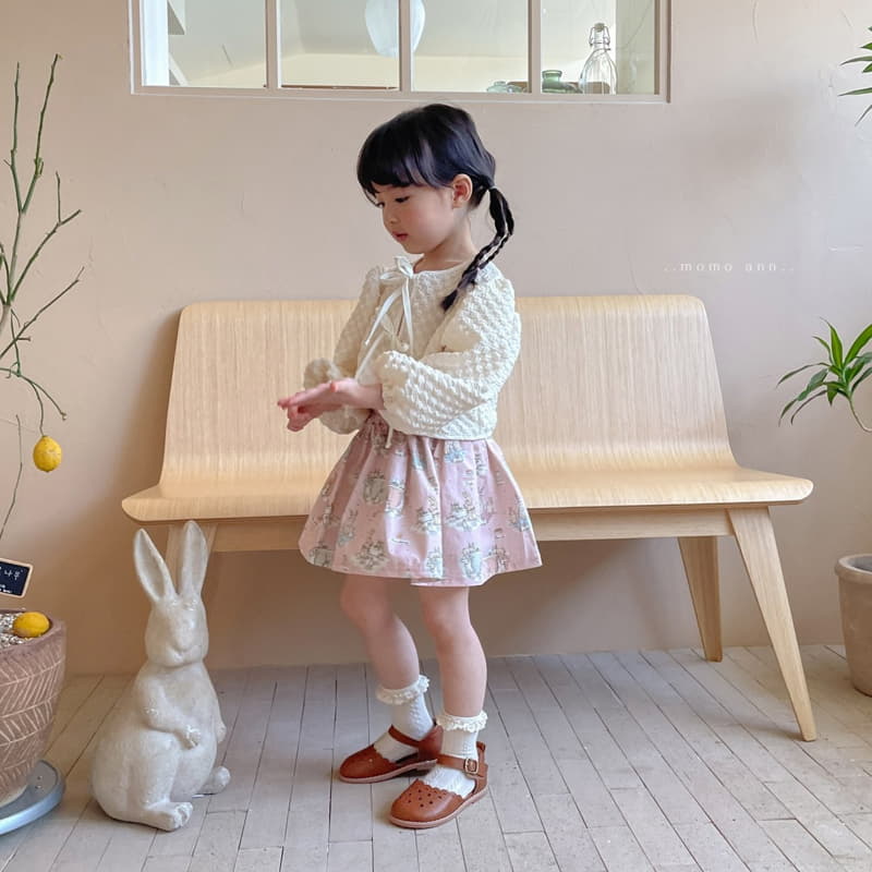 Momo Ann - Korean Children Fashion - #kidzfashiontrend - Embo Cardigan