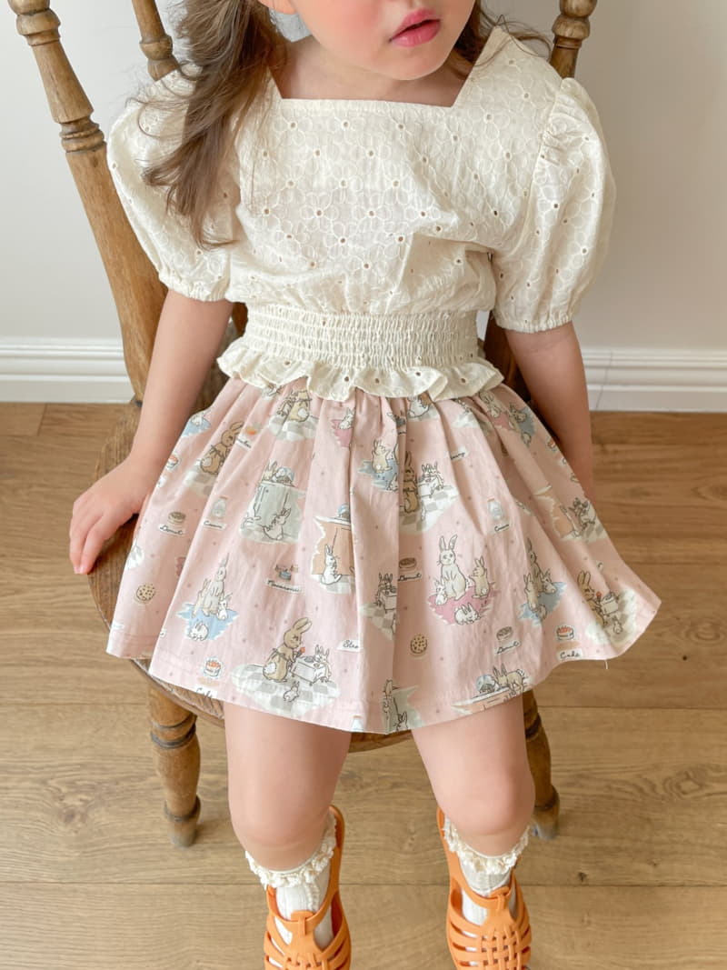 Momo Ann - Korean Children Fashion - #littlefashionista - Smocked Blouse - 5
