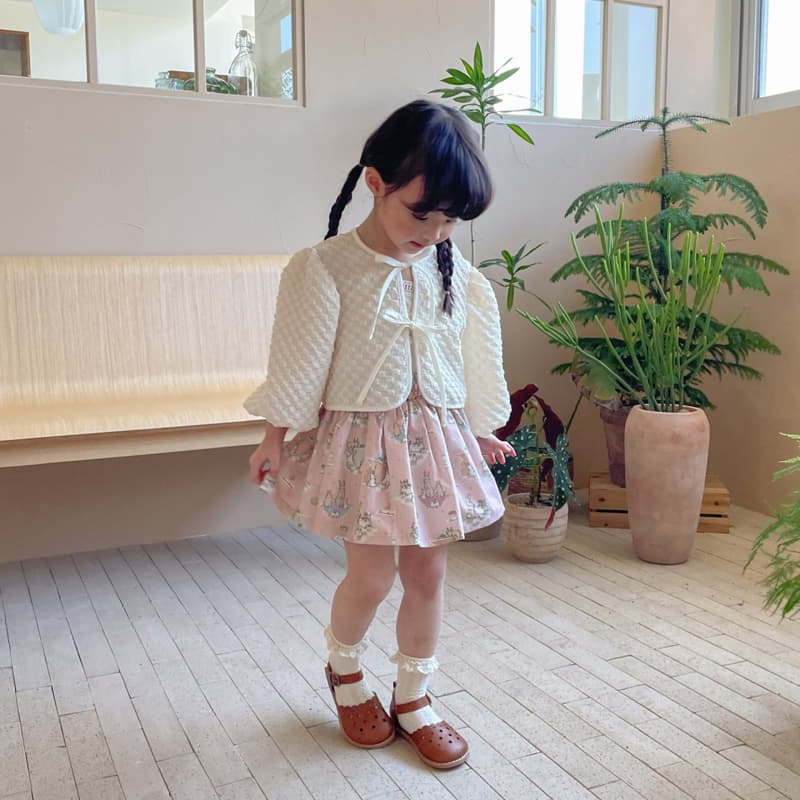 Momo Ann - Korean Children Fashion - #littlefashionista - Embo Cardigan - 3