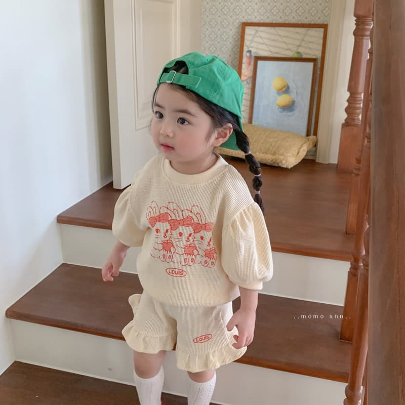 Momo Ann - Korean Children Fashion - #magicofchildhood - Rabbit Top Bottom Set - 10