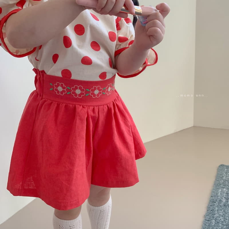 Momo Ann - Korean Children Fashion - #magicofchildhood - Clover Skirt Pants - 8