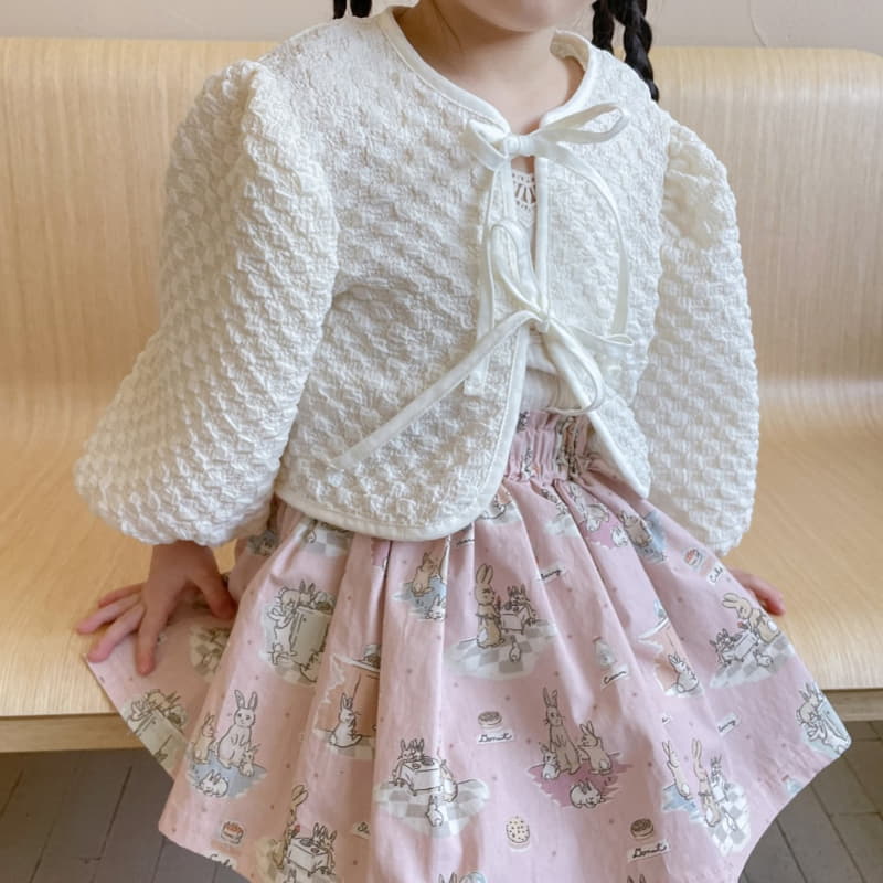 Momo Ann - Korean Children Fashion - #littlefashionista - Embo Cardigan - 4