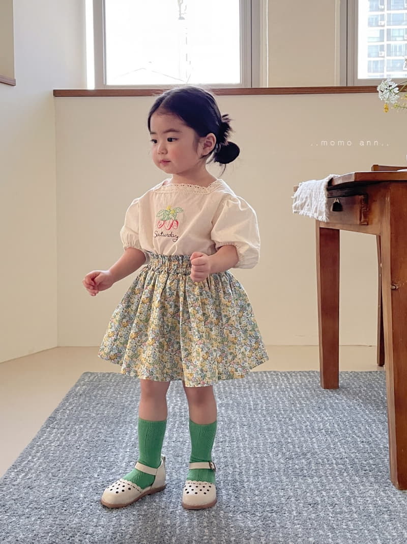 Momo Ann - Korean Children Fashion - #magicofchildhood - Berry Blouse