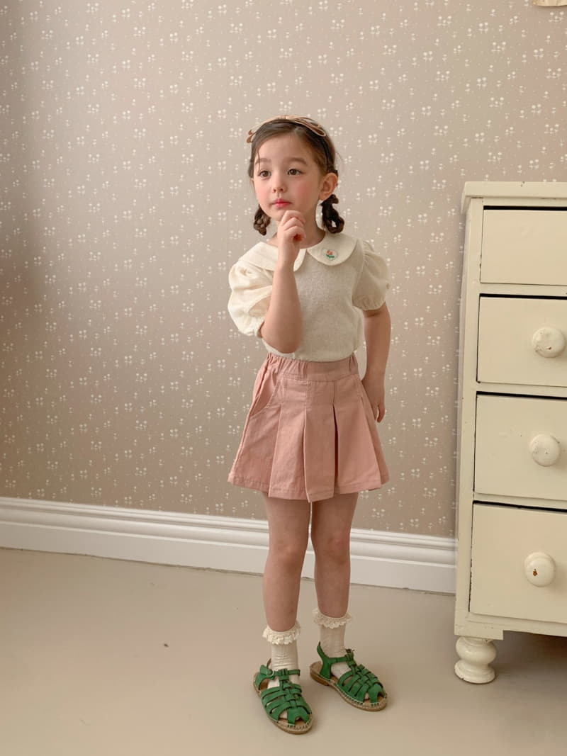 Momo Ann - Korean Children Fashion - #minifashionista - Pleats Skirt Pants - 2