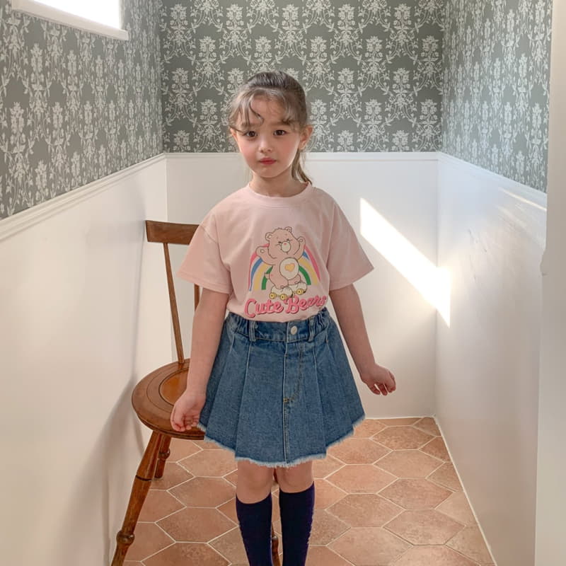 Momo Ann - Korean Children Fashion - #minifashionista - Cute Bear Tee - 4