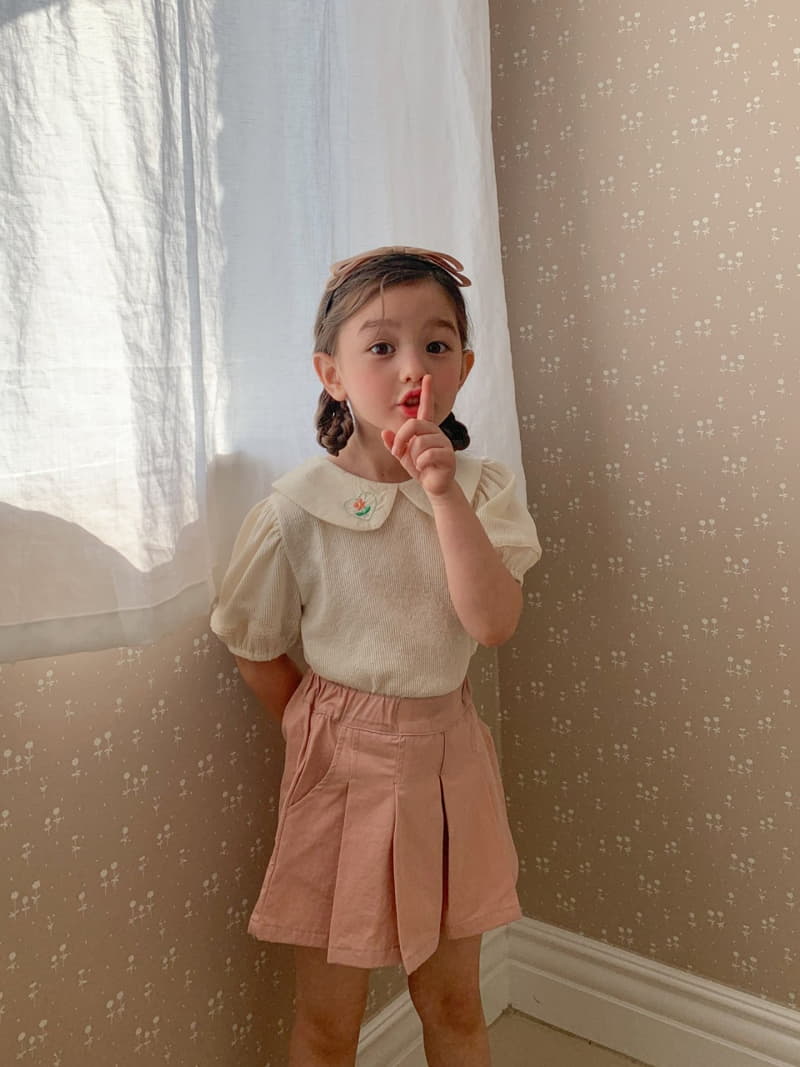 Momo Ann - Korean Children Fashion - #prettylittlegirls - Pleats Skirt Pants - 3
