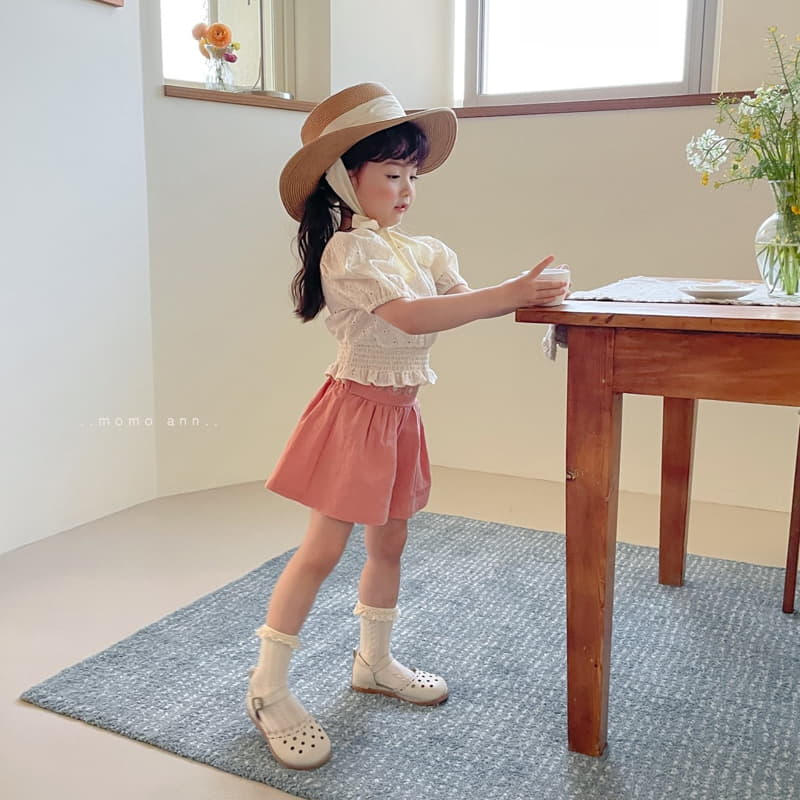 Momo Ann - Korean Children Fashion - #prettylittlegirls - Smocked Blouse - 8