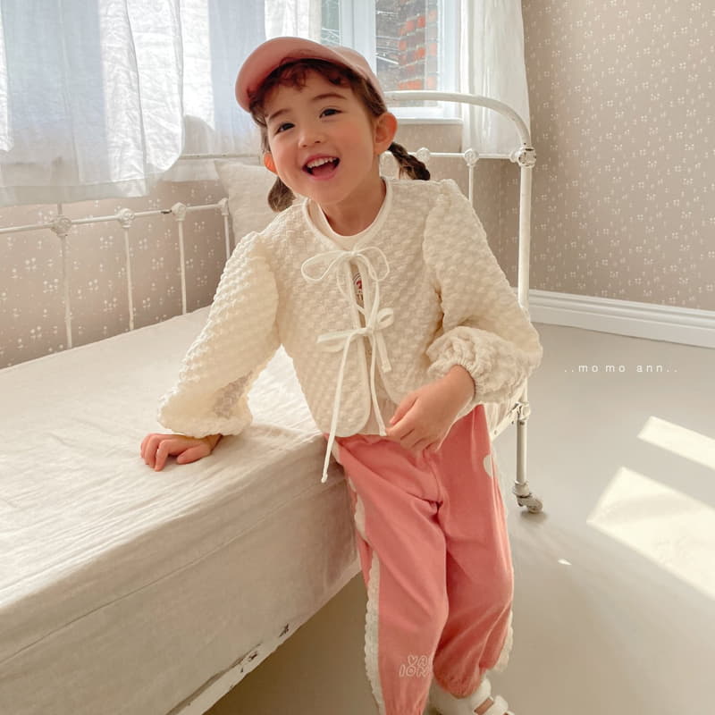 Momo Ann - Korean Children Fashion - #prettylittlegirls - Embo Cardigan - 6