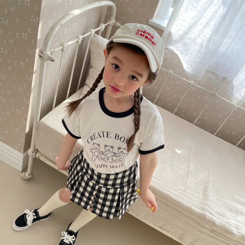 Momo Ann - Korean Children Fashion - #toddlerclothing - Molly Bear Tee - 4
