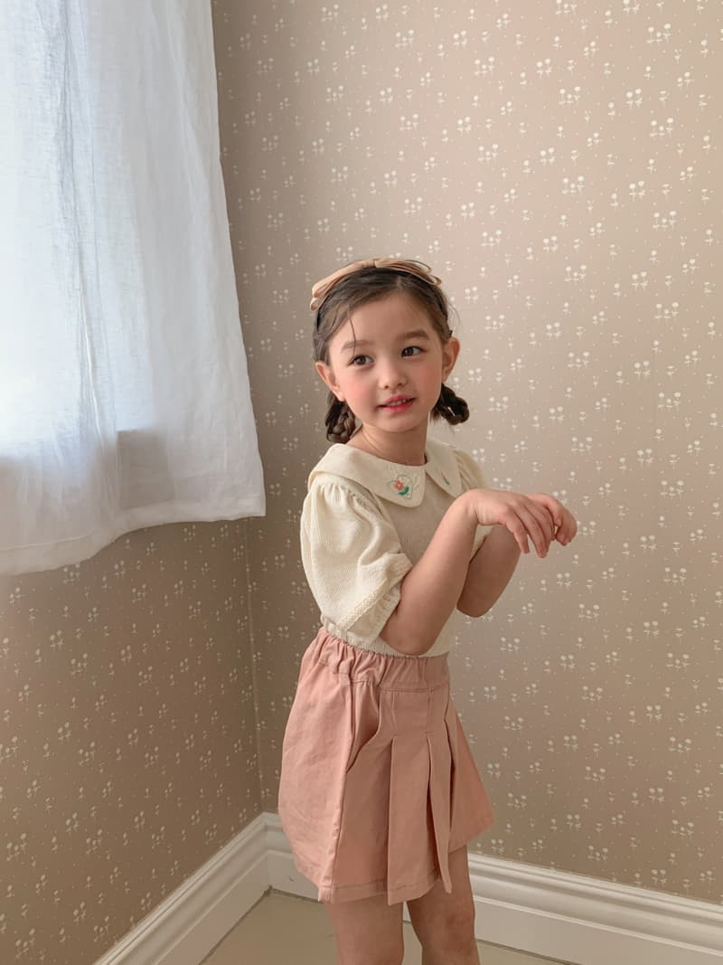 Momo Ann - Korean Children Fashion - #toddlerclothing - Pleats Skirt Pants - 5