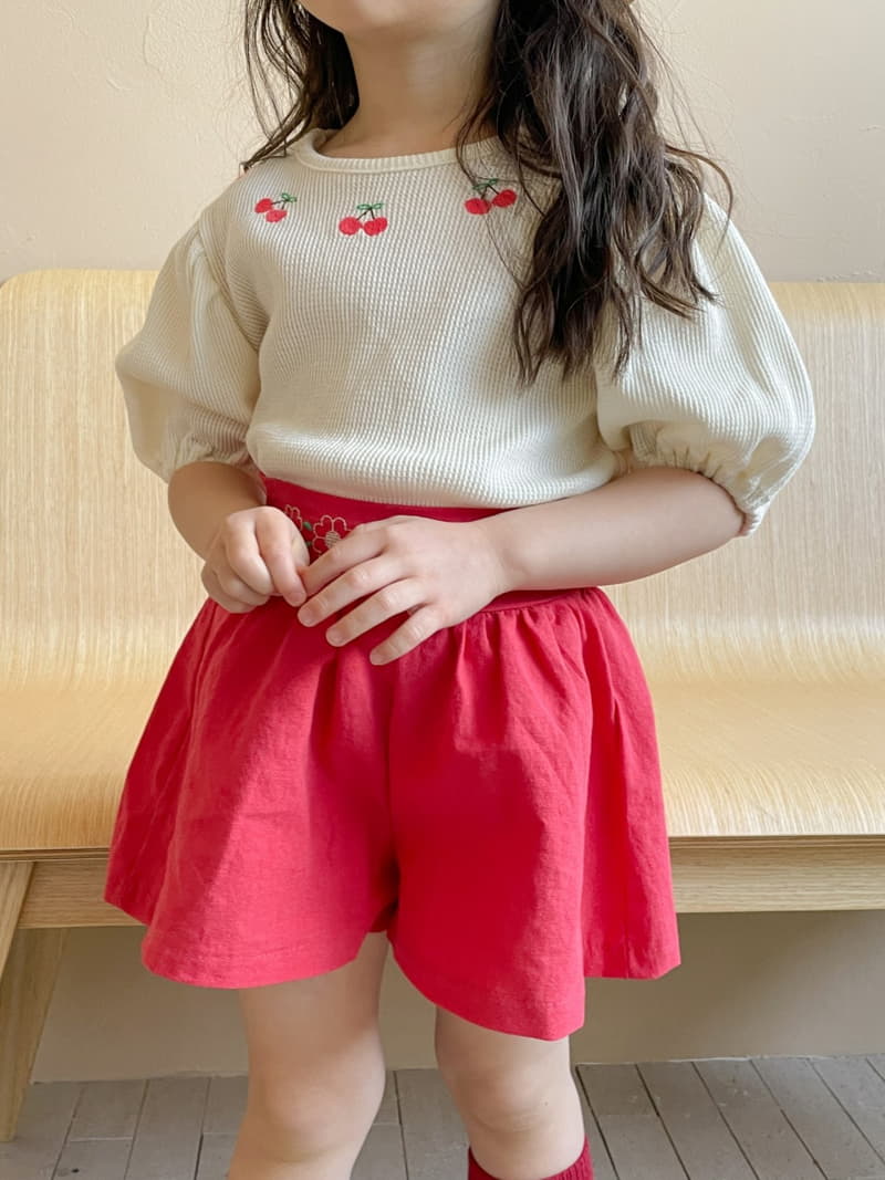 Momo Ann - Korean Children Fashion - #toddlerclothing - Clover Skirt Pants - 12