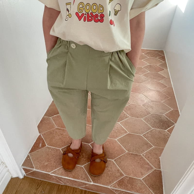 Momo Ann - Korean Children Fashion - #toddlerclothing - Wrinkle Pants