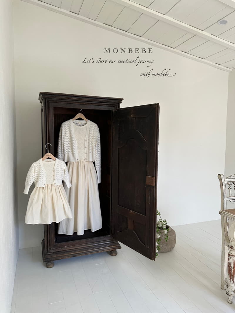 Monbebe - Korean Women Fashion - #momslook - Mabel Knit Cardigan Mom - 9