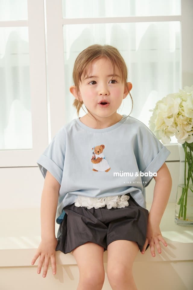 Mumunbaba - Korean Children Fashion - #childofig - Rora Bear Tee - 7
