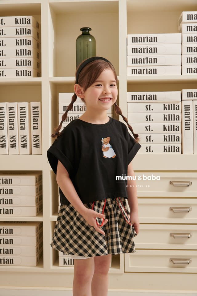 Mumunbaba - Korean Children Fashion - #childrensboutique - Rora Bear Tee - 8